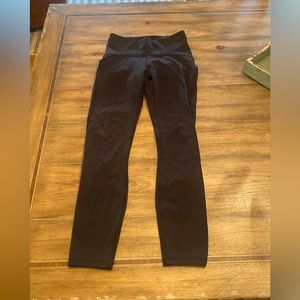 Lululemon Nuflux leggings , black Sz 4.